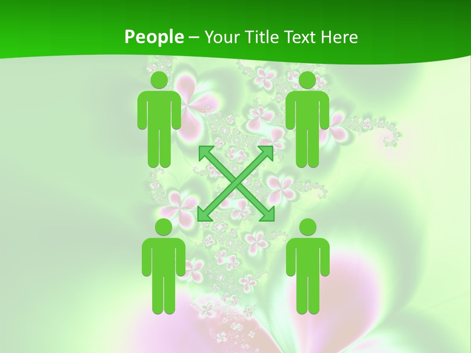 Flower-Bed PowerPoint Template