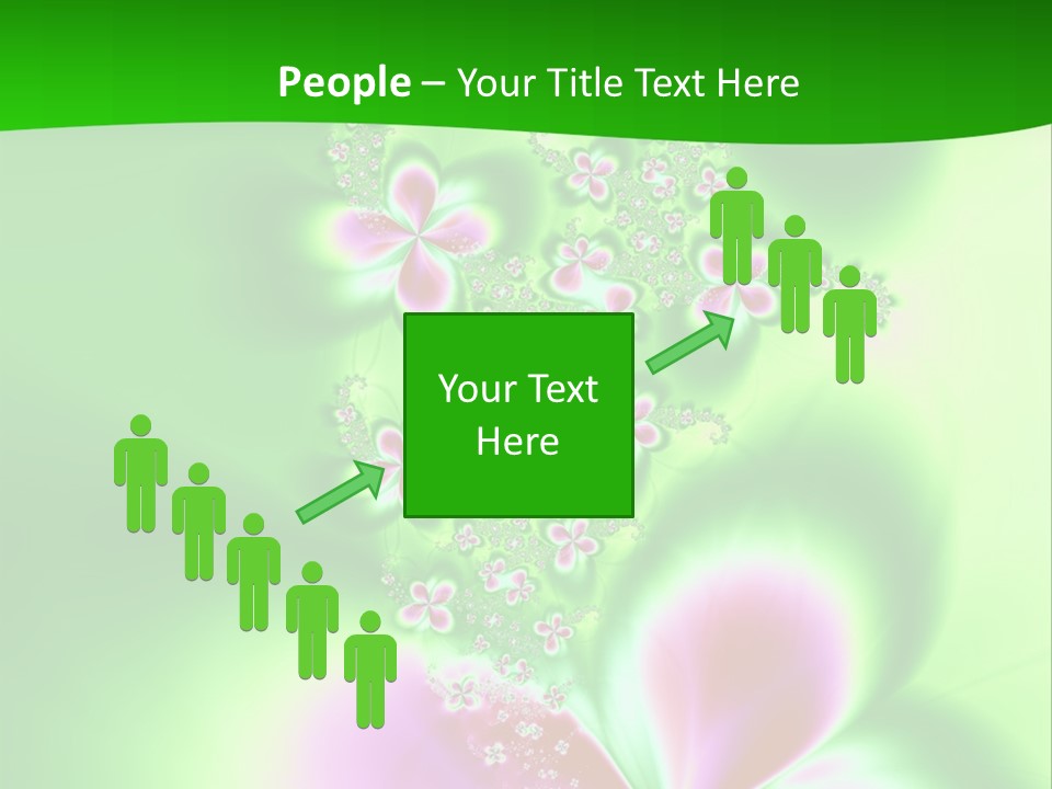 Flower-Bed PowerPoint Template