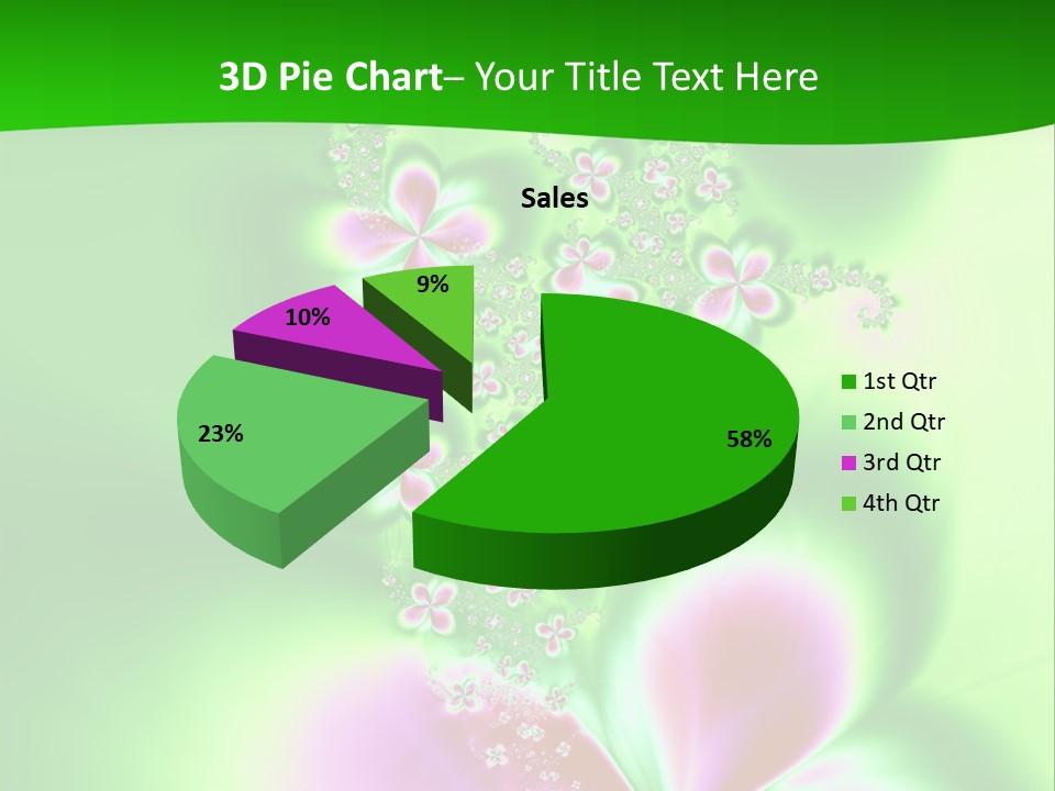 Flower-Bed PowerPoint Template