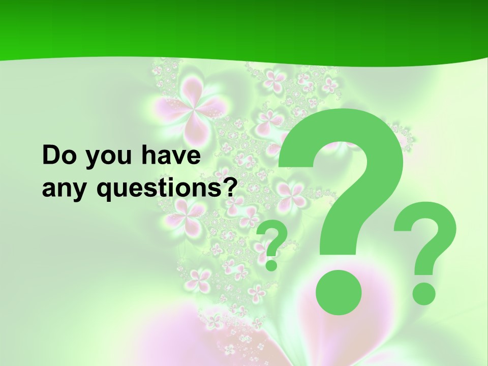 Flower-Bed PowerPoint Template