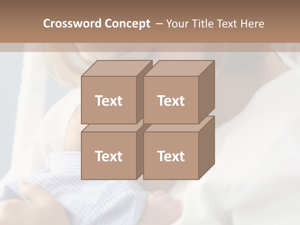 A Green Leaf Isolated On White Background PowerPoint Template