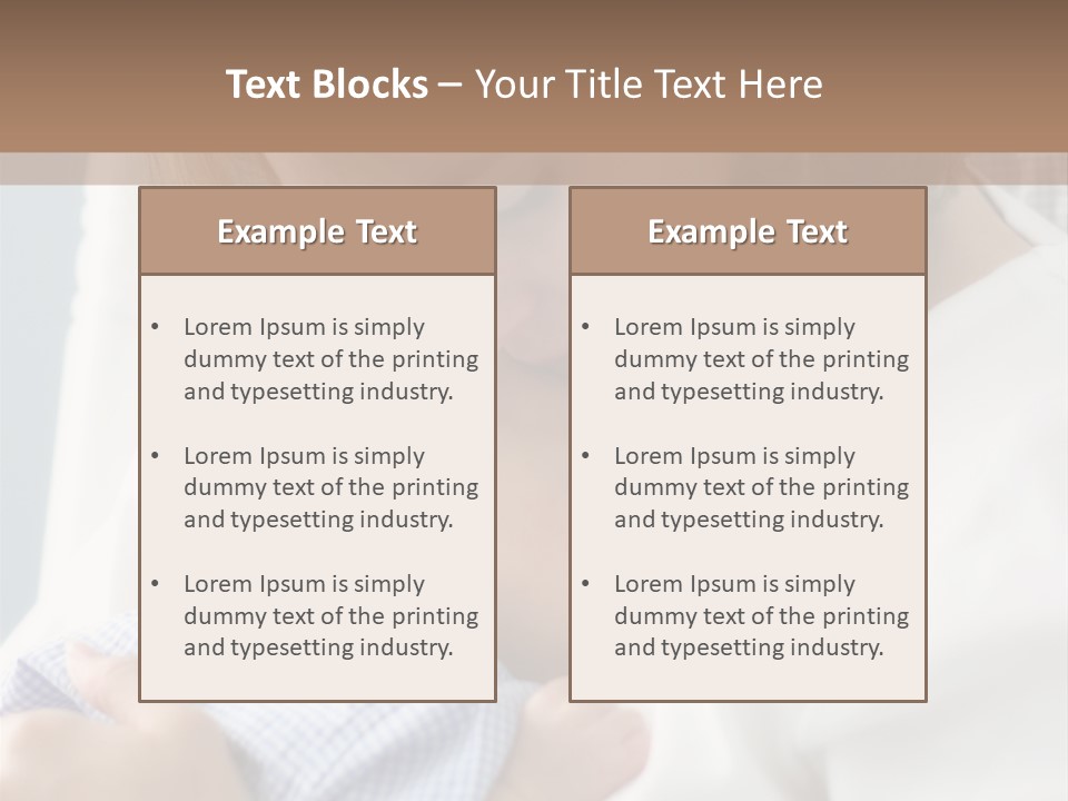 A Green Leaf Isolated On White Background PowerPoint Template