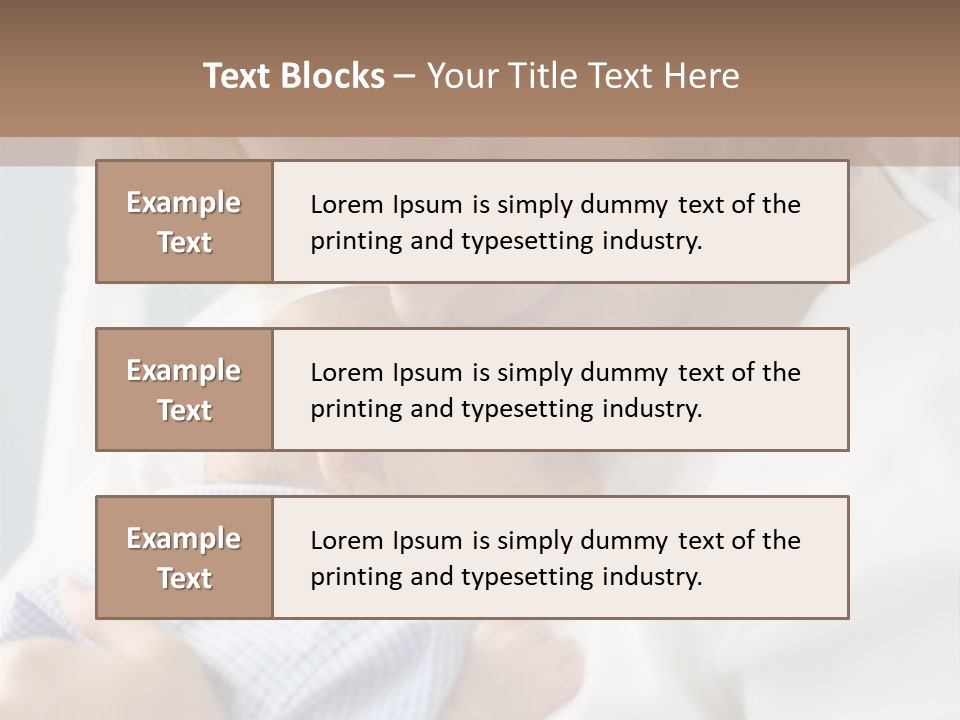A Green Leaf Isolated On White Background PowerPoint Template
