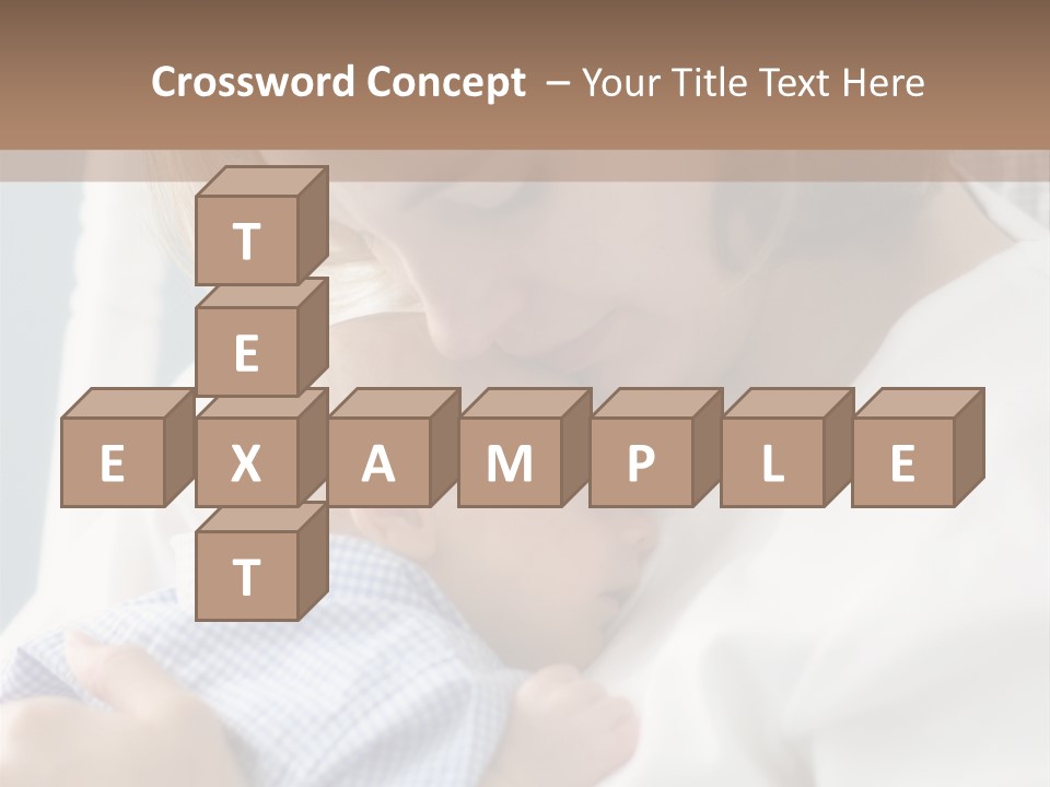 A Green Leaf Isolated On White Background PowerPoint Template