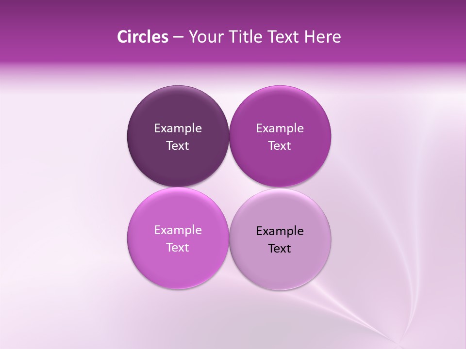 A Purple And White Background With The Words Name Of Presentation PowerPoint Template