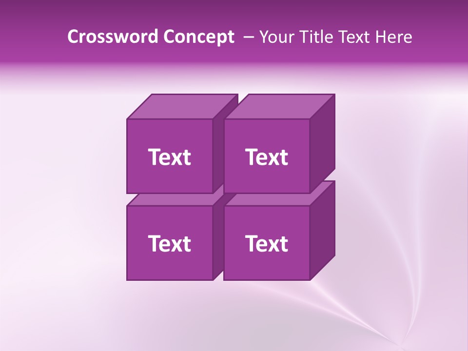 A Purple And White Background With The Words Name Of Presentation PowerPoint Template