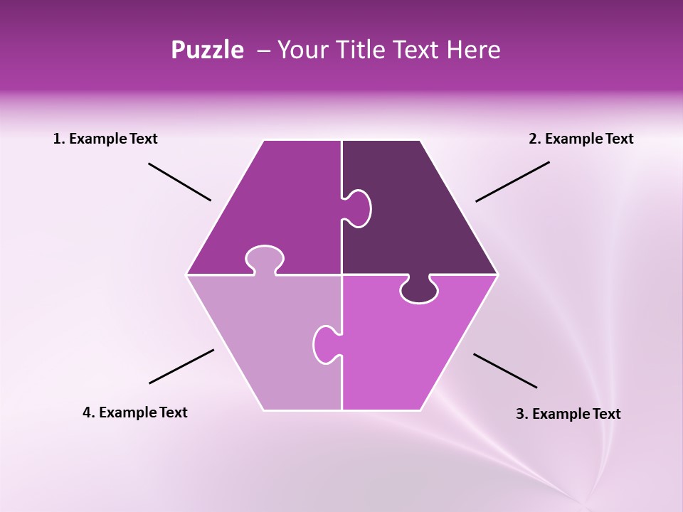 A Purple And White Background With The Words Name Of Presentation PowerPoint Template