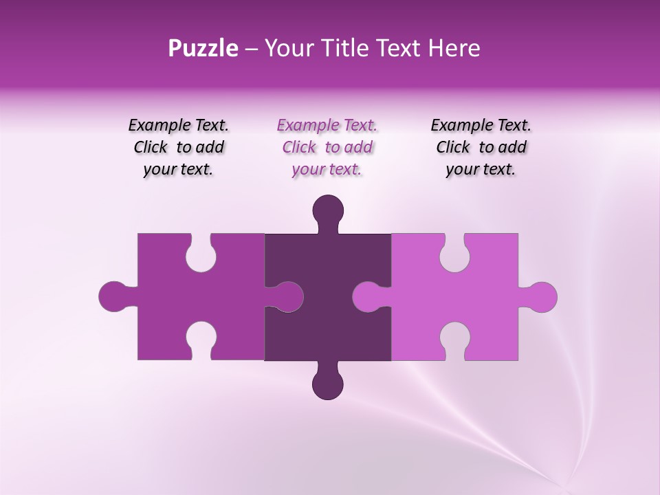 A Purple And White Background With The Words Name Of Presentation PowerPoint Template