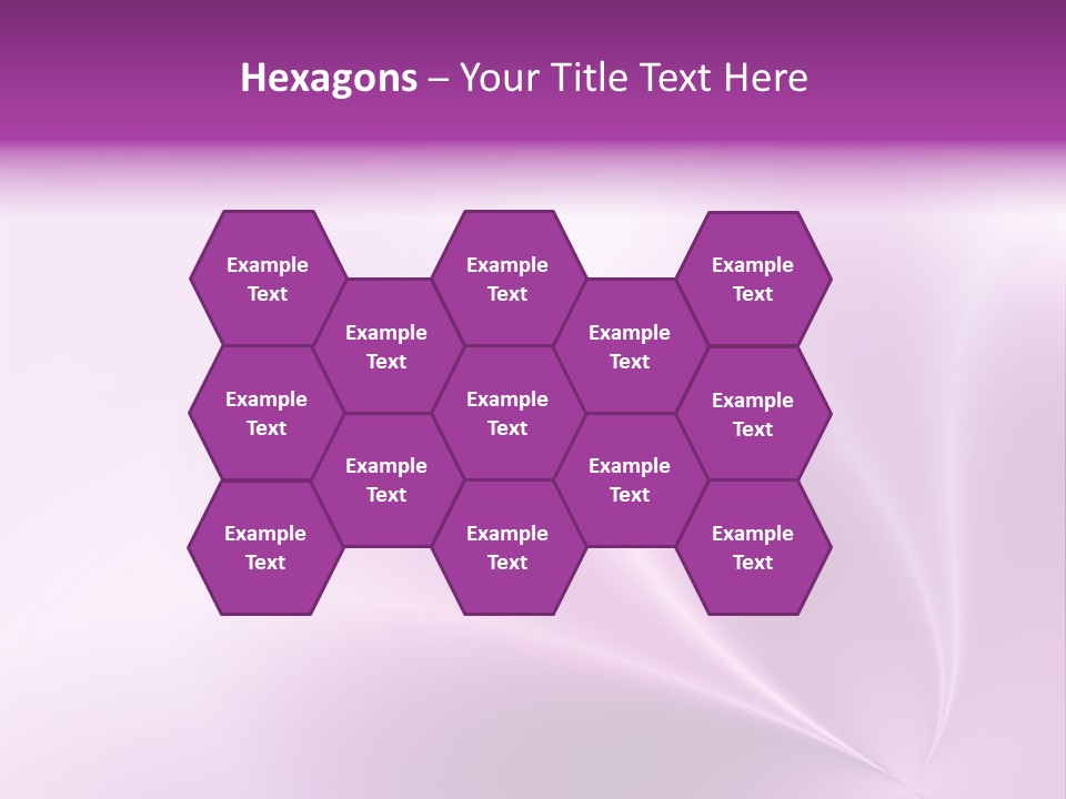 A Purple And White Background With The Words Name Of Presentation PowerPoint Template