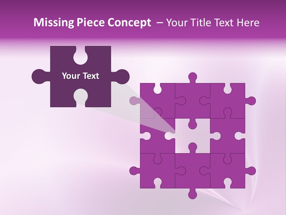 A Purple And White Background With The Words Name Of Presentation PowerPoint Template