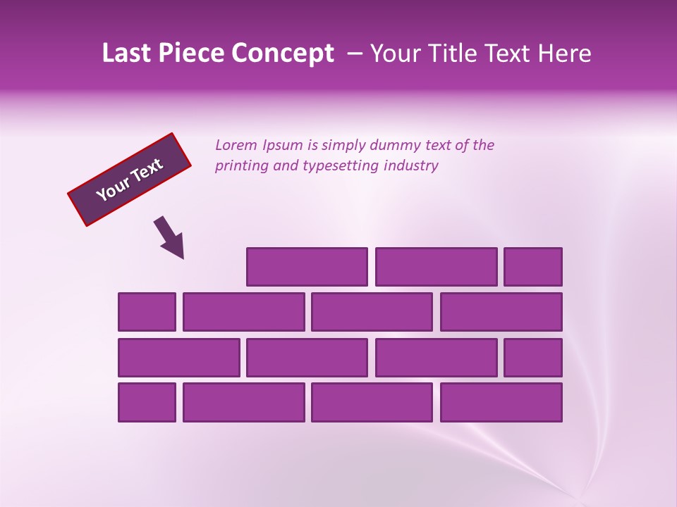 A Purple And White Background With The Words Name Of Presentation PowerPoint Template