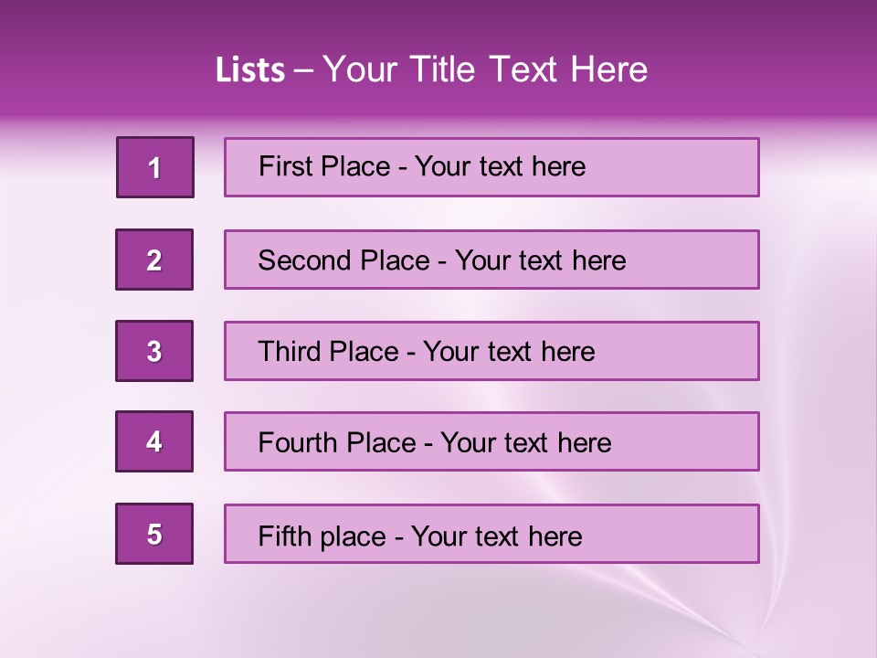 A Purple And White Background With The Words Name Of Presentation PowerPoint Template