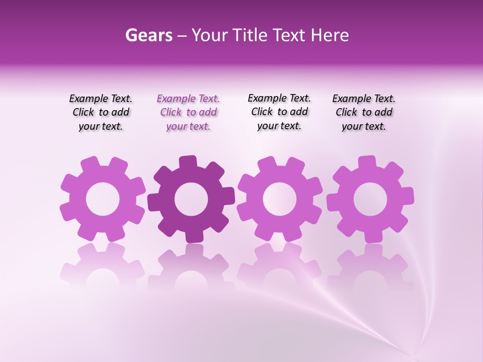 A Purple And White Background With The Words Name Of Presentation PowerPoint Template