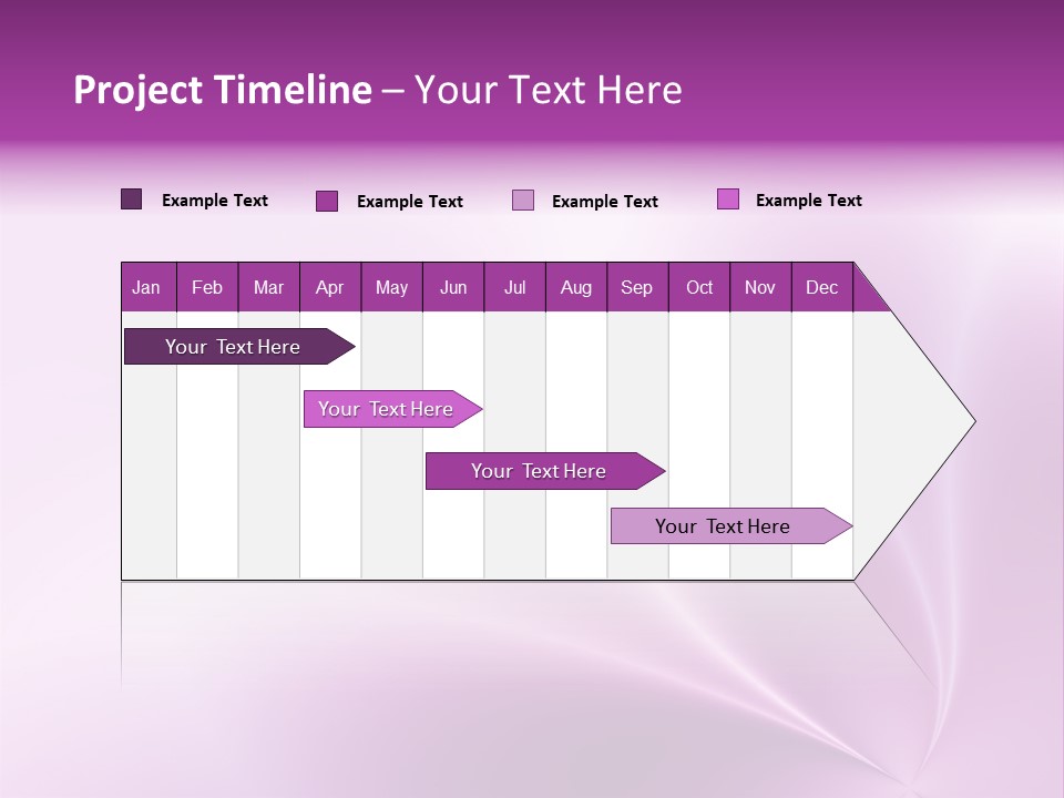 A Purple And White Background With The Words Name Of Presentation PowerPoint Template
