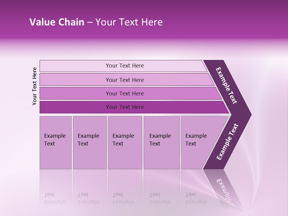 A Purple And White Background With The Words Name Of Presentation PowerPoint Template