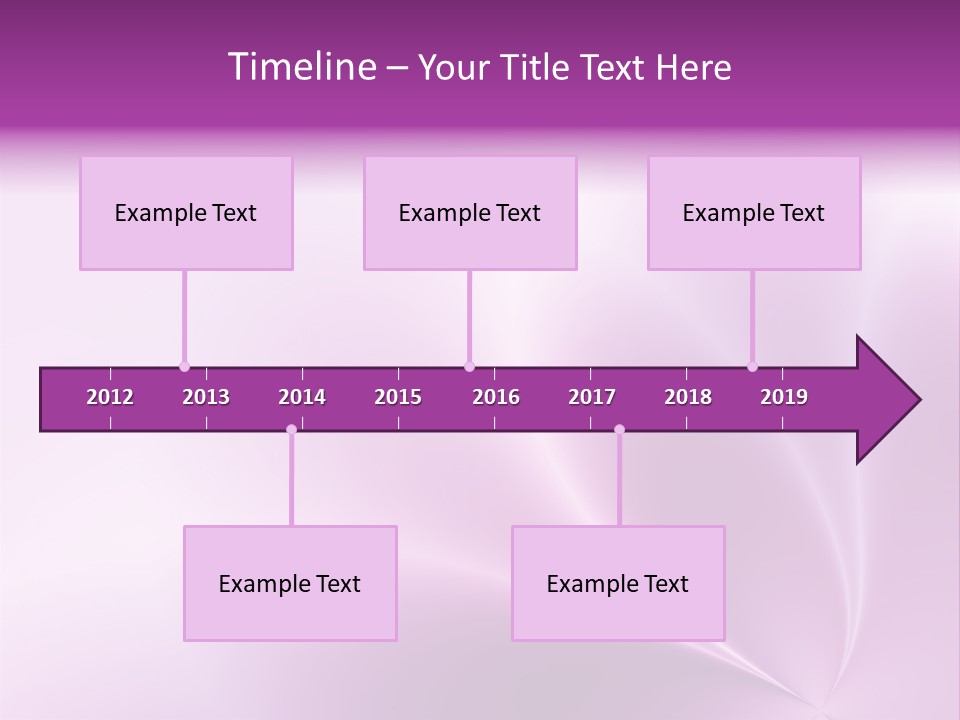 A Purple And White Background With The Words Name Of Presentation PowerPoint Template