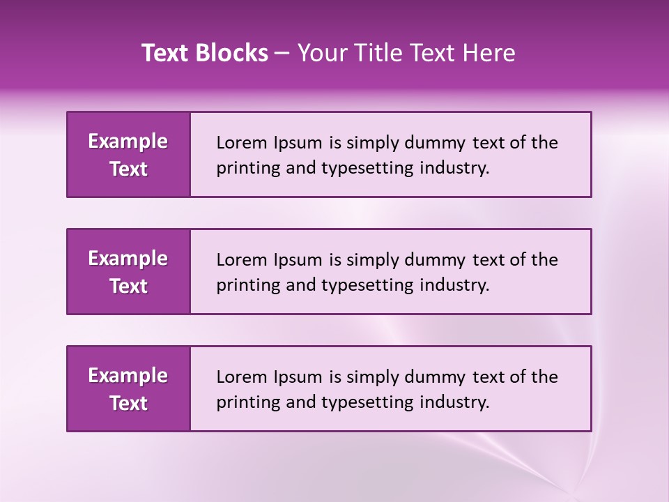 A Purple And White Background With The Words Name Of Presentation PowerPoint Template