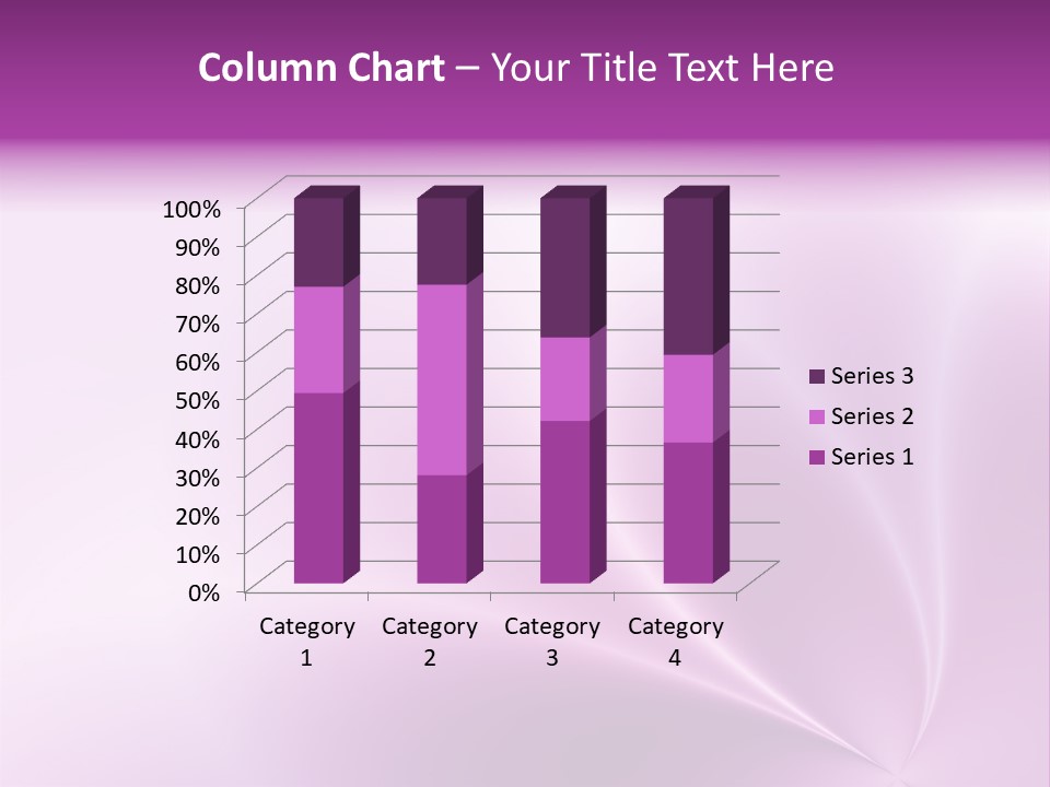 A Purple And White Background With The Words Name Of Presentation PowerPoint Template