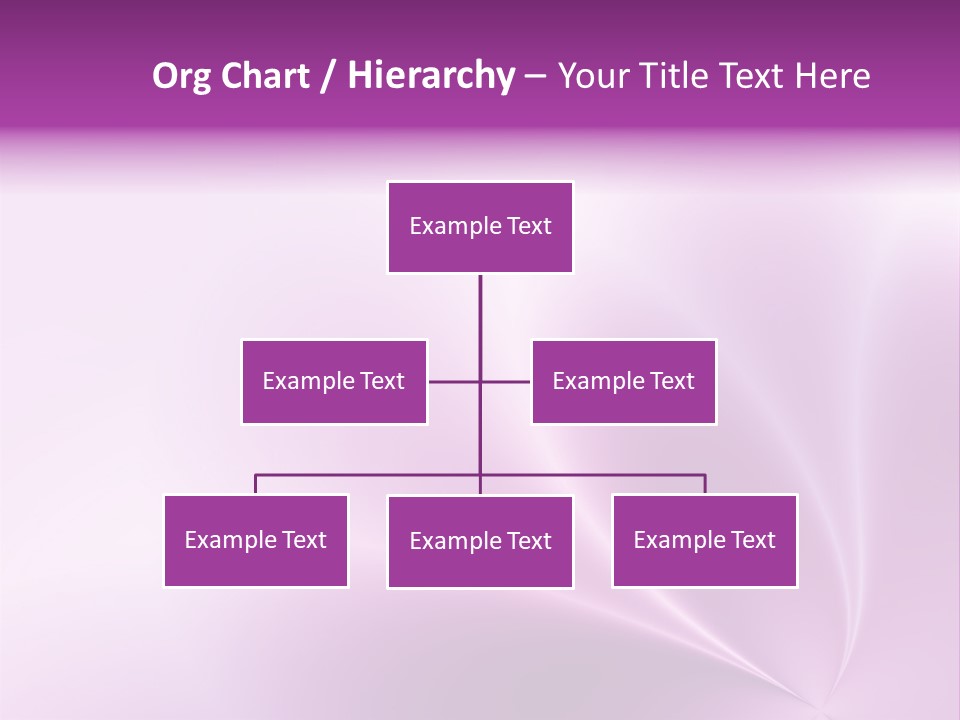 A Purple And White Background With The Words Name Of Presentation PowerPoint Template