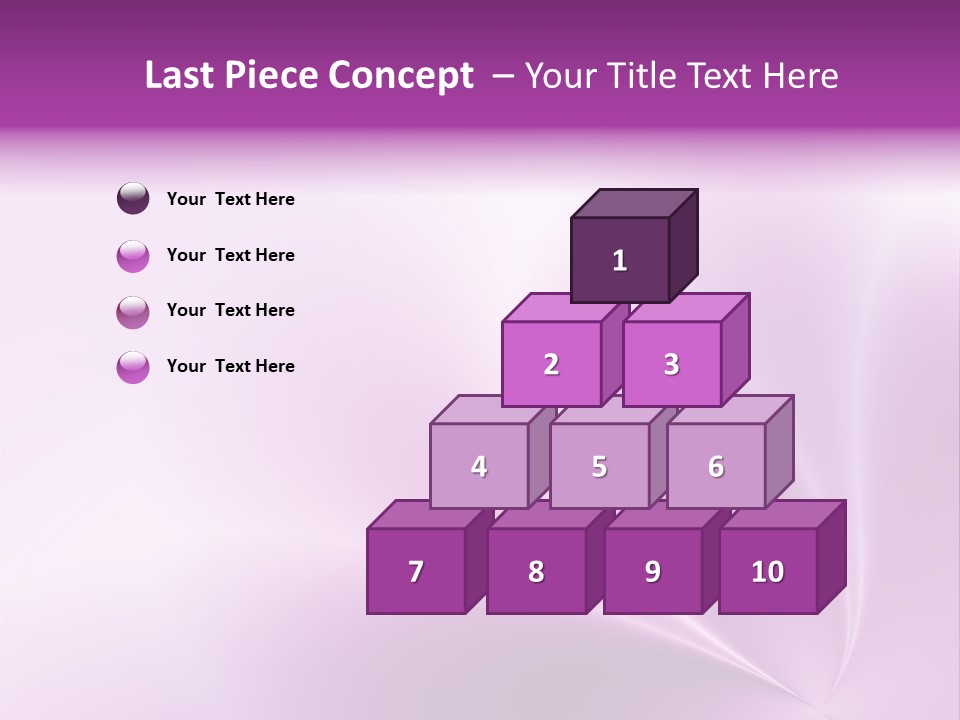 A Purple And White Background With The Words Name Of Presentation PowerPoint Template