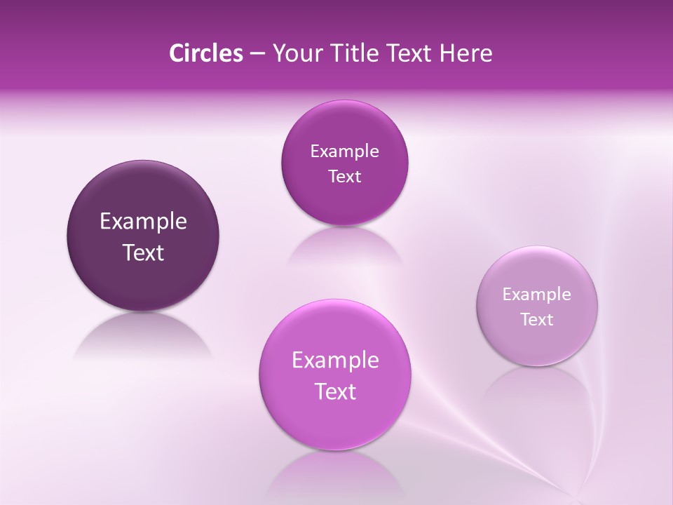 A Purple And White Background With The Words Name Of Presentation PowerPoint Template