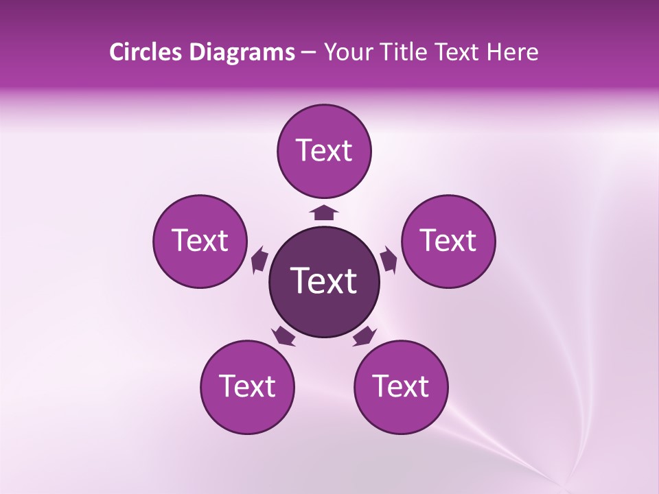 A Purple And White Background With The Words Name Of Presentation PowerPoint Template