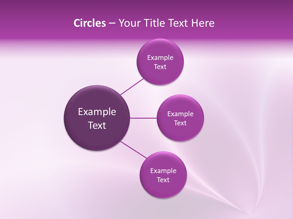 A Purple And White Background With The Words Name Of Presentation PowerPoint Template