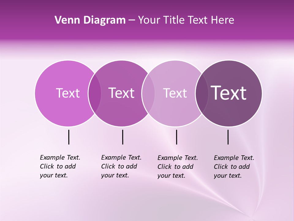 A Purple And White Background With The Words Name Of Presentation PowerPoint Template