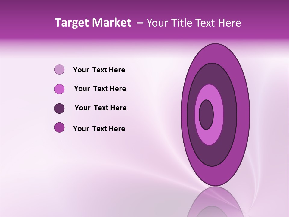 A Purple And White Background With The Words Name Of Presentation PowerPoint Template