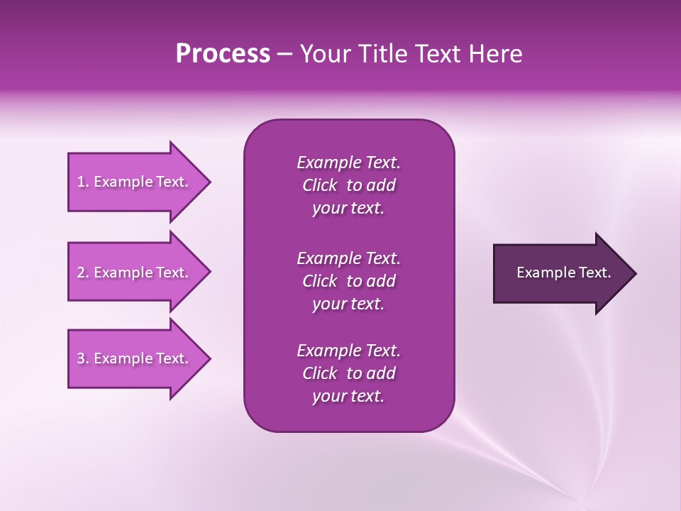 A Purple And White Background With The Words Name Of Presentation PowerPoint Template