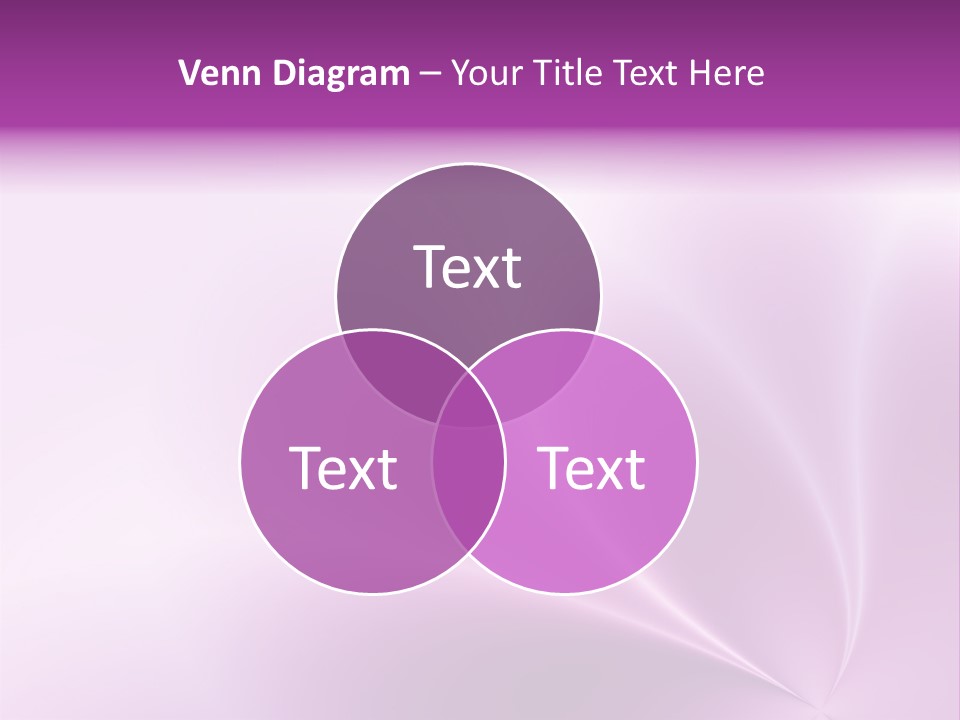 A Purple And White Background With The Words Name Of Presentation PowerPoint Template