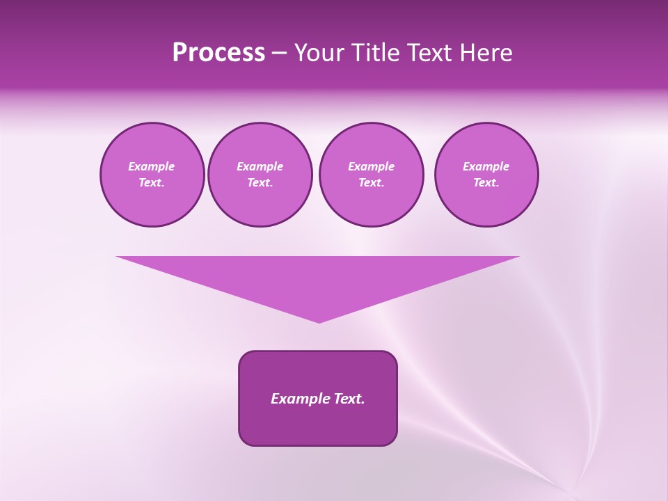 A Purple And White Background With The Words Name Of Presentation PowerPoint Template