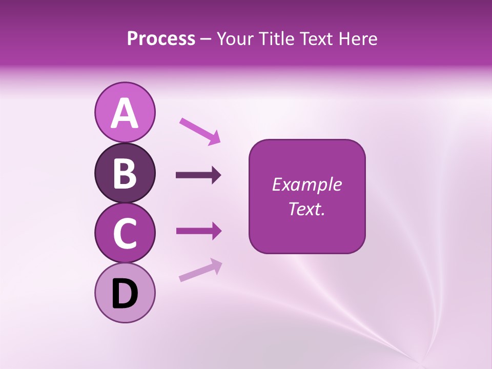 A Purple And White Background With The Words Name Of Presentation PowerPoint Template