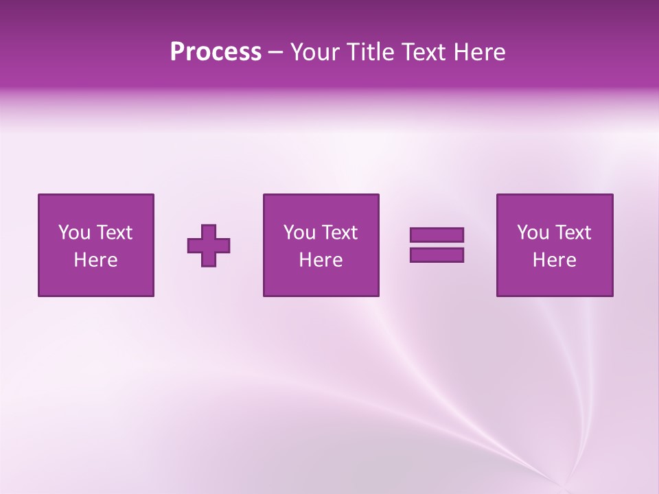 A Purple And White Background With The Words Name Of Presentation PowerPoint Template