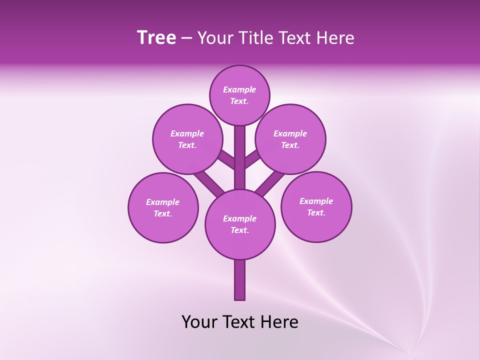 A Purple And White Background With The Words Name Of Presentation PowerPoint Template