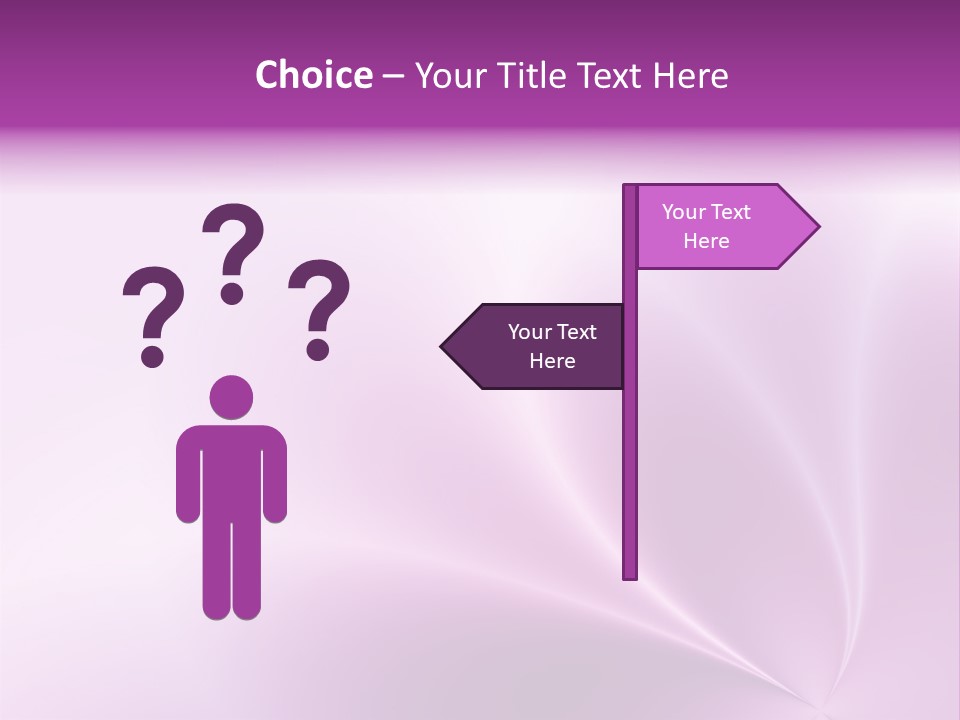 A Purple And White Background With The Words Name Of Presentation PowerPoint Template