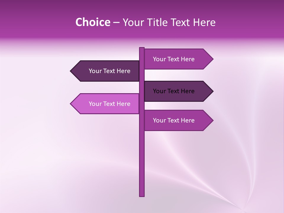 A Purple And White Background With The Words Name Of Presentation PowerPoint Template