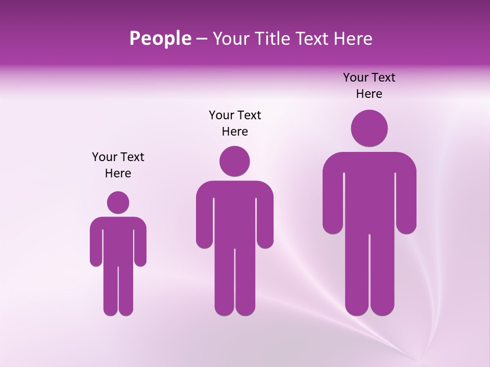 A Purple And White Background With The Words Name Of Presentation PowerPoint Template