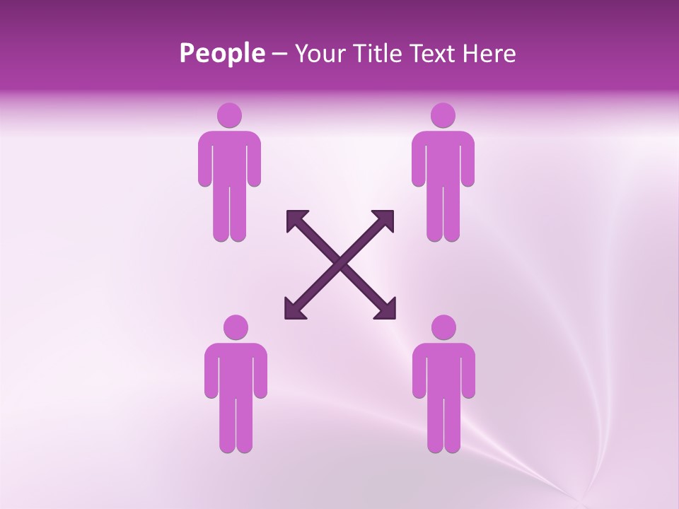 A Purple And White Background With The Words Name Of Presentation PowerPoint Template