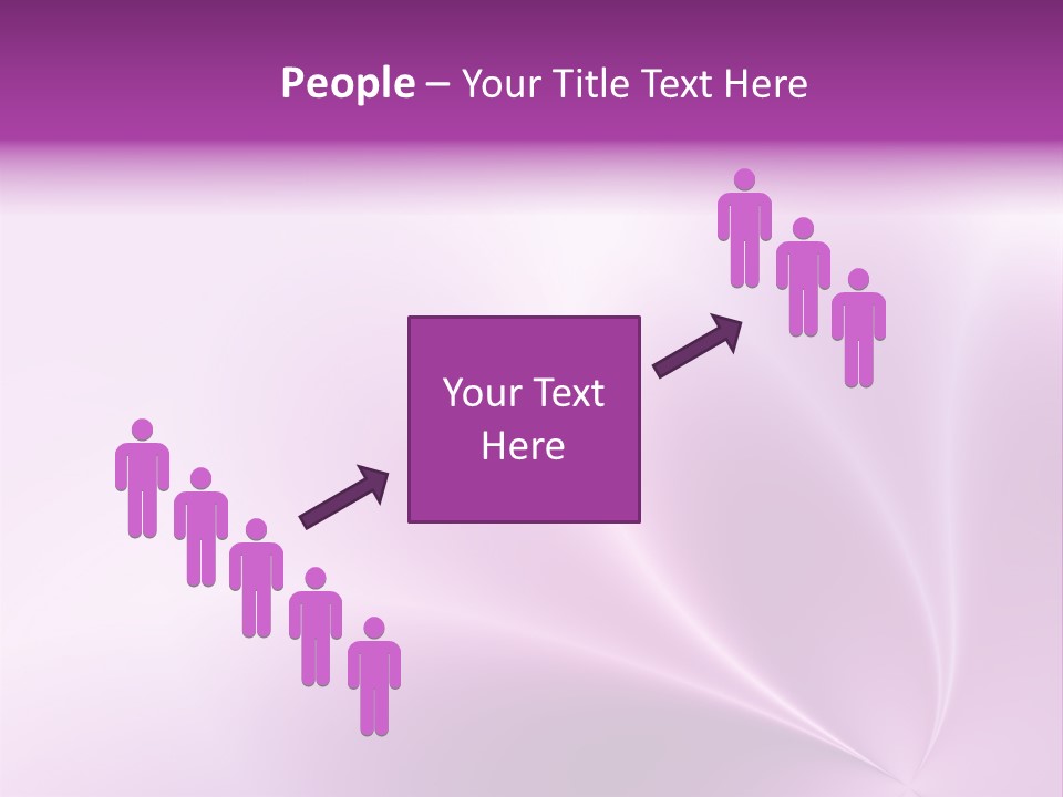 A Purple And White Background With The Words Name Of Presentation PowerPoint Template