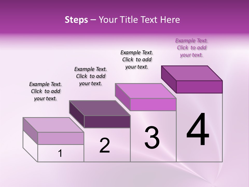 A Purple And White Background With The Words Name Of Presentation PowerPoint Template