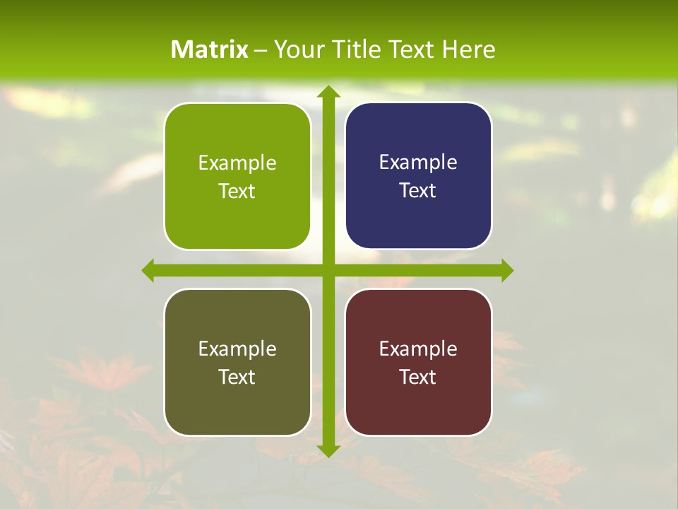 Seattle Japanese Gardens PowerPoint Template