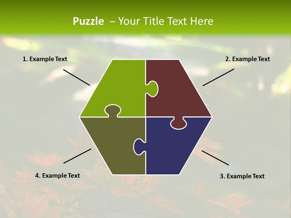 Seattle Japanese Gardens PowerPoint Template