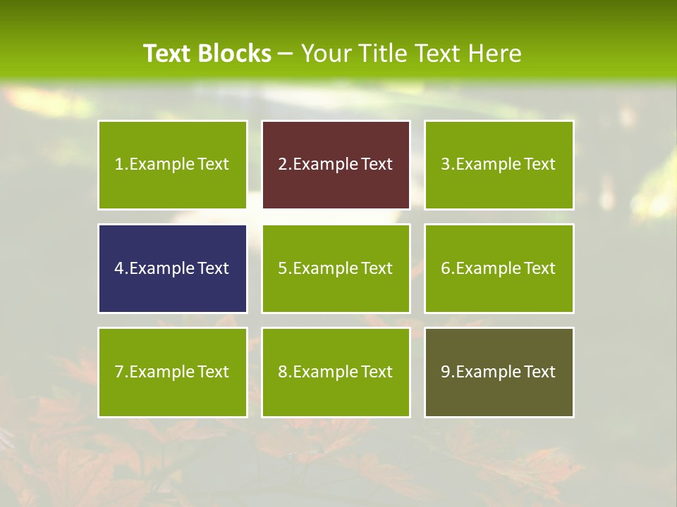 Seattle Japanese Gardens PowerPoint Template