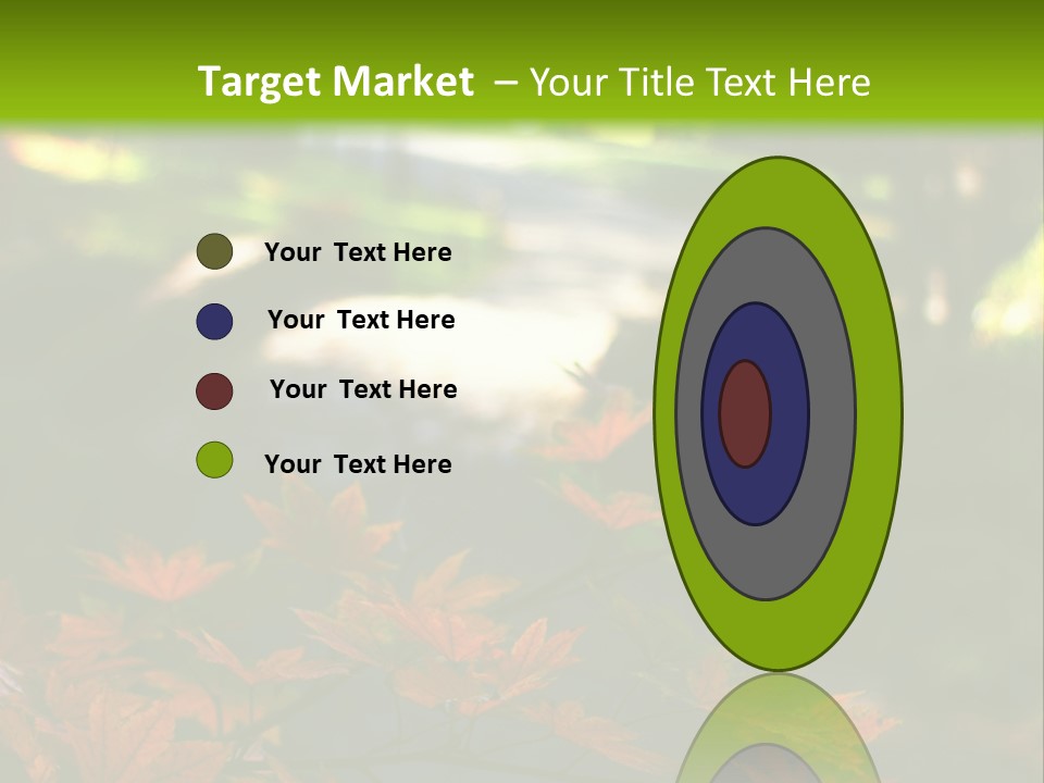 Seattle Japanese Gardens PowerPoint Template