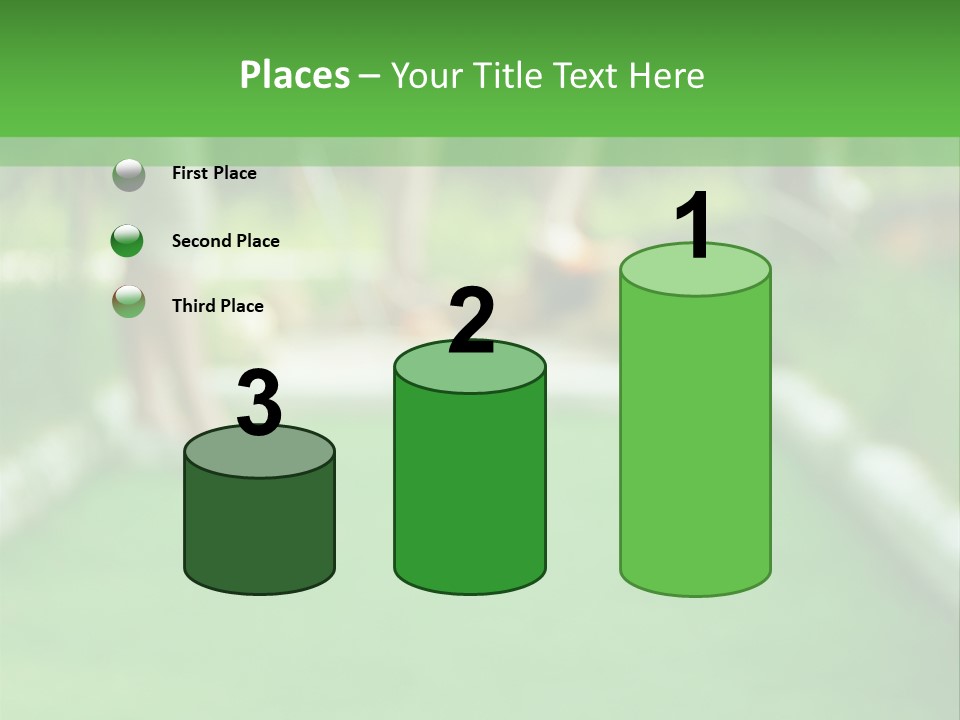 Ball For A Golf Flying To A Hole PowerPoint Template