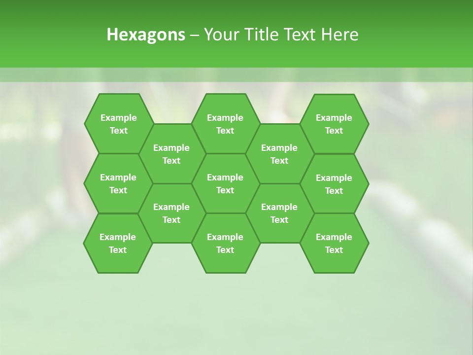 Ball For A Golf Flying To A Hole PowerPoint Template