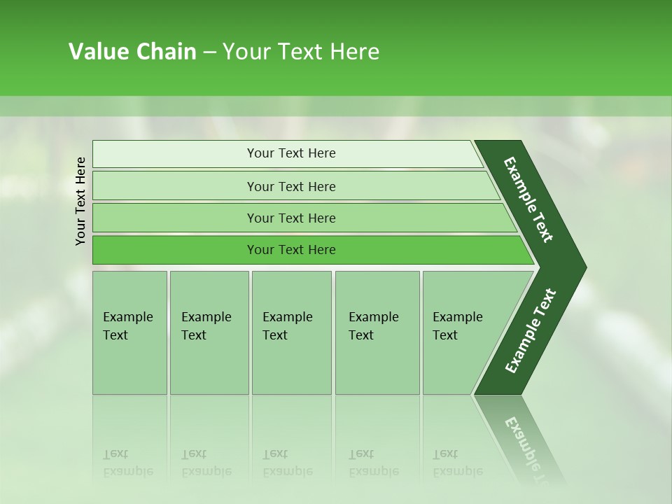 Ball For A Golf Flying To A Hole PowerPoint Template