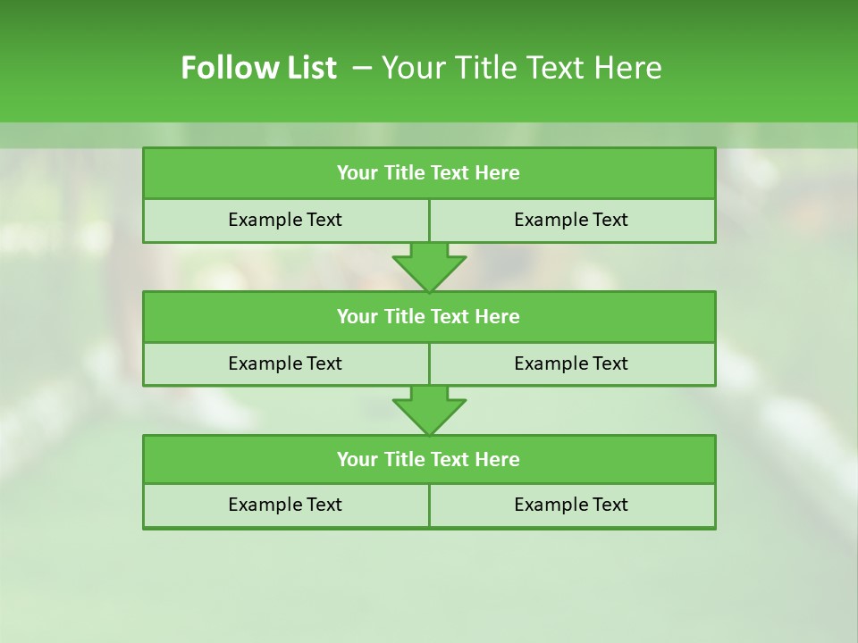 Ball For A Golf Flying To A Hole PowerPoint Template