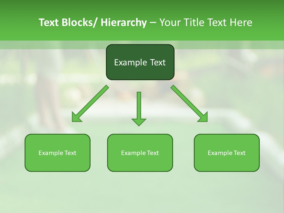Ball For A Golf Flying To A Hole PowerPoint Template